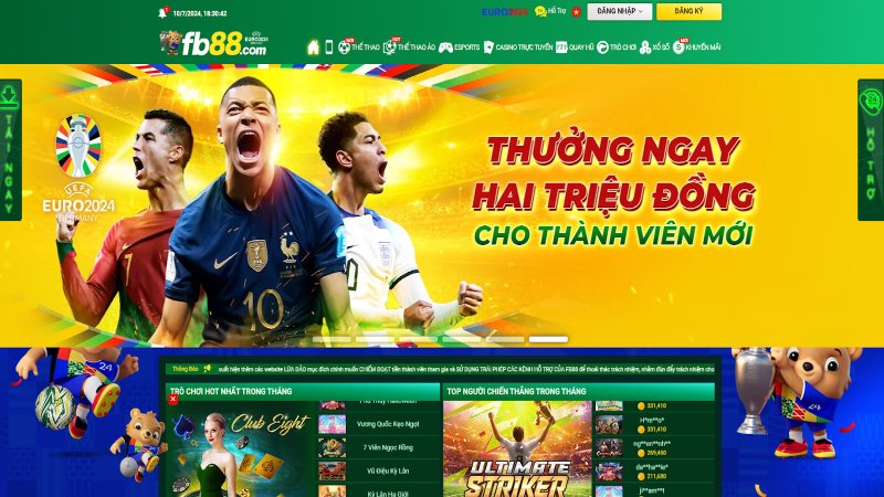 Đăng nhập FB88: Trải nghiệm hấp dẫn trên nền tảng uy tín 2 Link đăng nhập FB88 chuẩn nhất cho cược thủ