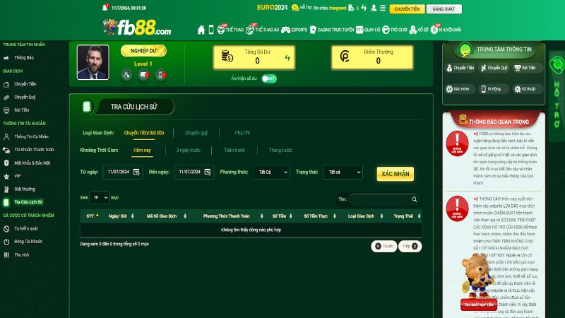 Rút tiền FB88: Hướng dẫn chi tiết thực hiện chính xác 5 Thực hiện giao dịch rút tiền FB88 về tài khoản