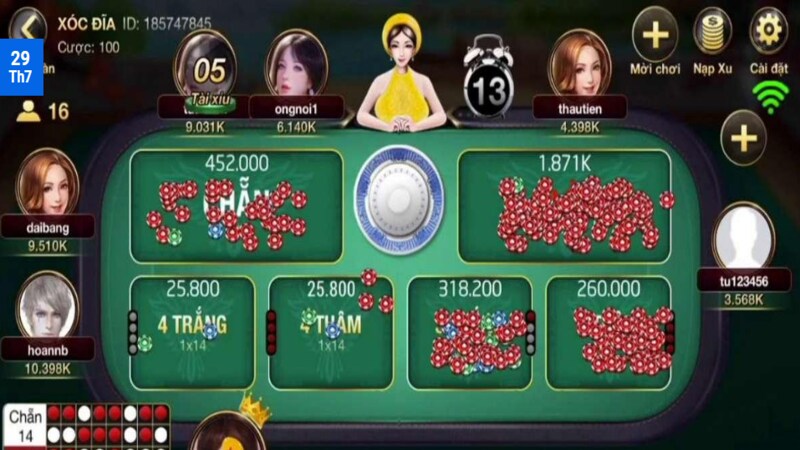 Xóc đĩa FB88: Thiên đường giải trực tuyến hot nhất 2025 6 Bí quyết chơi xóc đĩa cược theo đuôi